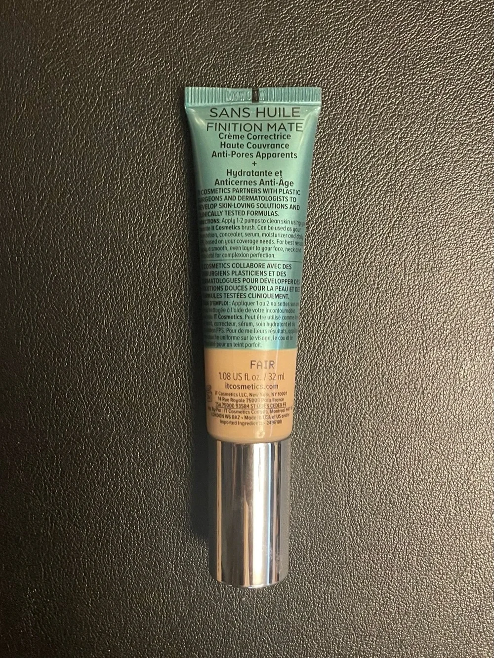 IT Cosmetics CC+ Cream Oil-Free Matte Full Coverage Foundation SPF 40 Fair